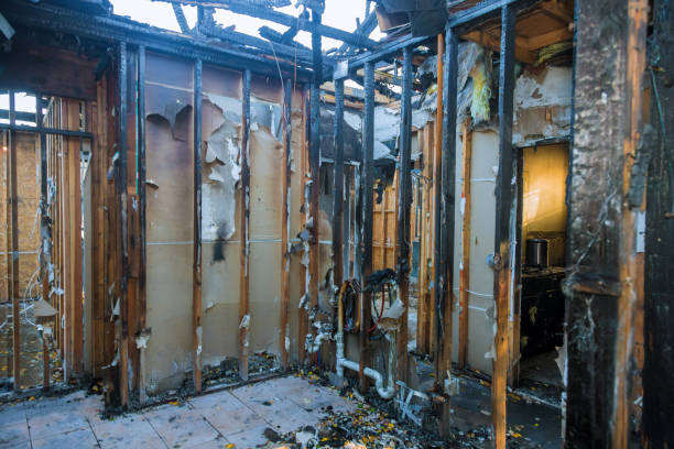 Professional Soot Cleanup technician working in Orlando, FL